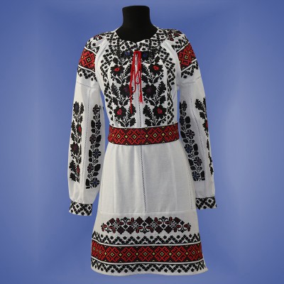 Embroidered dress "Borshivka New"
